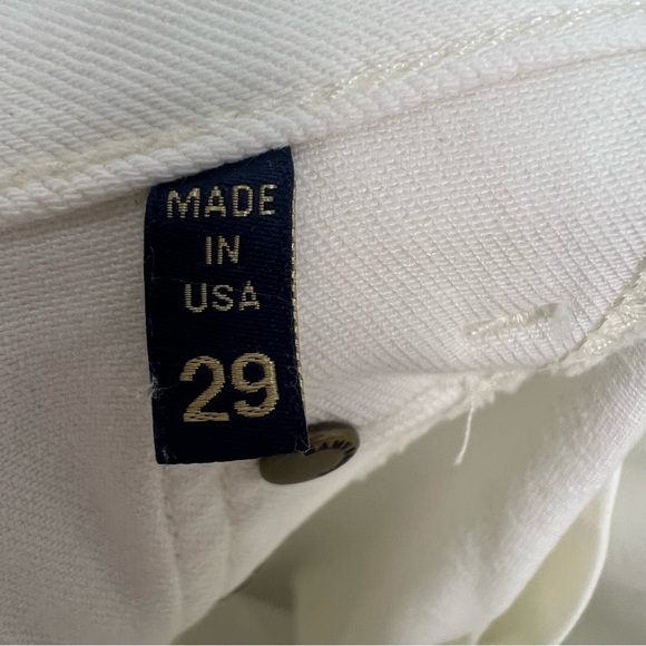 Ramy Brook Helena flare high-rise white jeans. - Picture 4 of 12